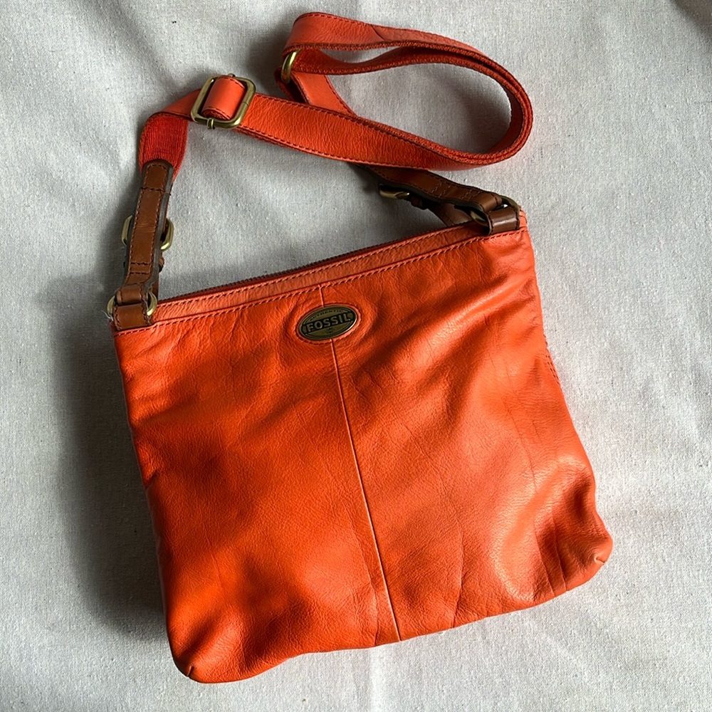 Unique Orange Fossil bag